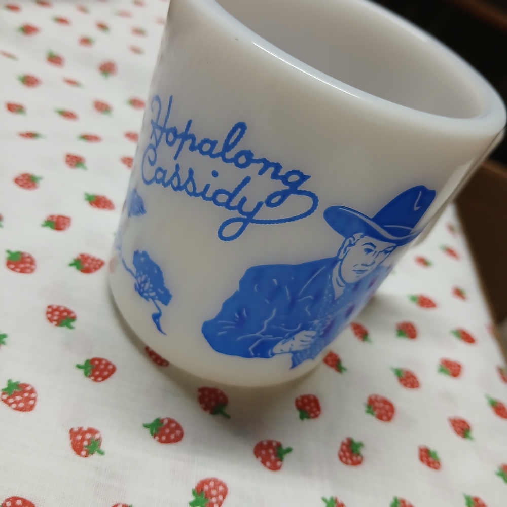 Milk Glass Mug